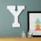 9" White MDF Whimsy Letter by Make Market®